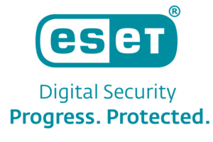 Eset logo.