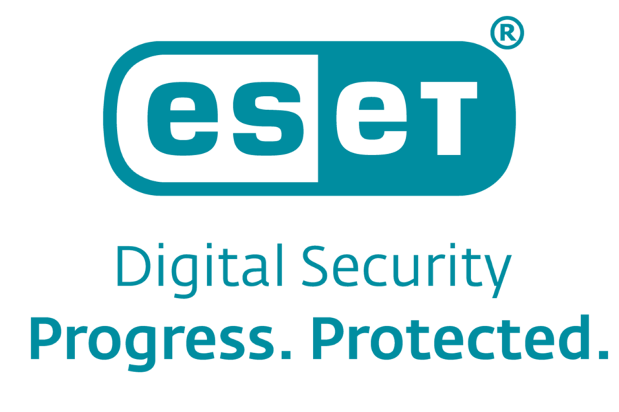 Eset logo.