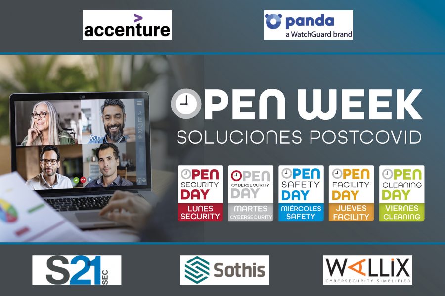 Accenture, Panda, S21sec, Sothis y Wallix. Open Week.