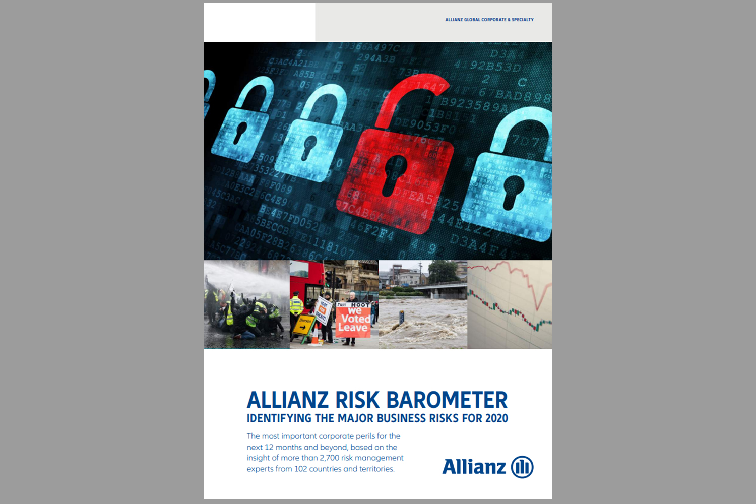 Informe riesgos Allianz ciberataques