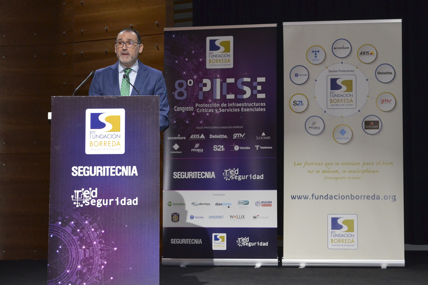 Fernando Sánchez, director del Centro Nacional de Protección de Infraestructuras Críticas, abrió el 8ºPICSE.