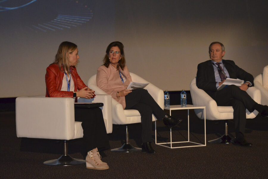 Ana Borredá, presidenta de la Fundación Borredá, participó en una mesa redonda.