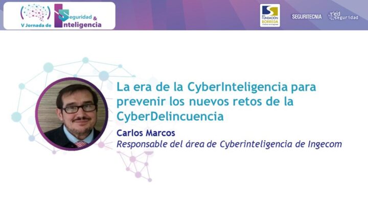 Carlos Marcos, responsable del área de Cyberinteligencia de Ingecom