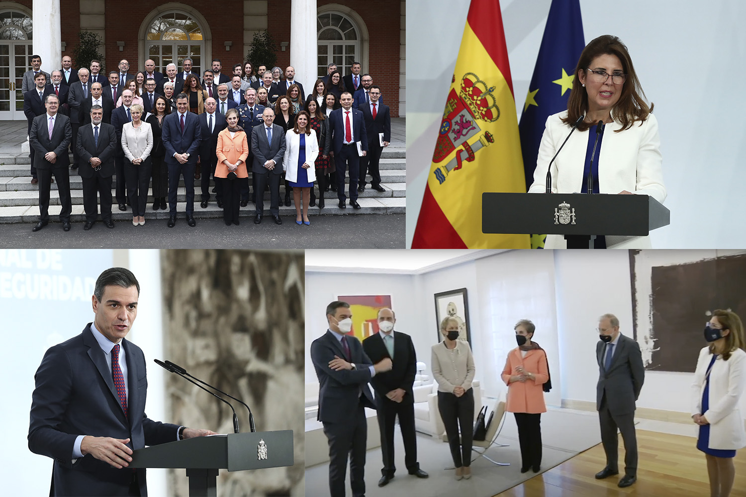 Foro Nacional de Ciberseguridad en La Moncloa.