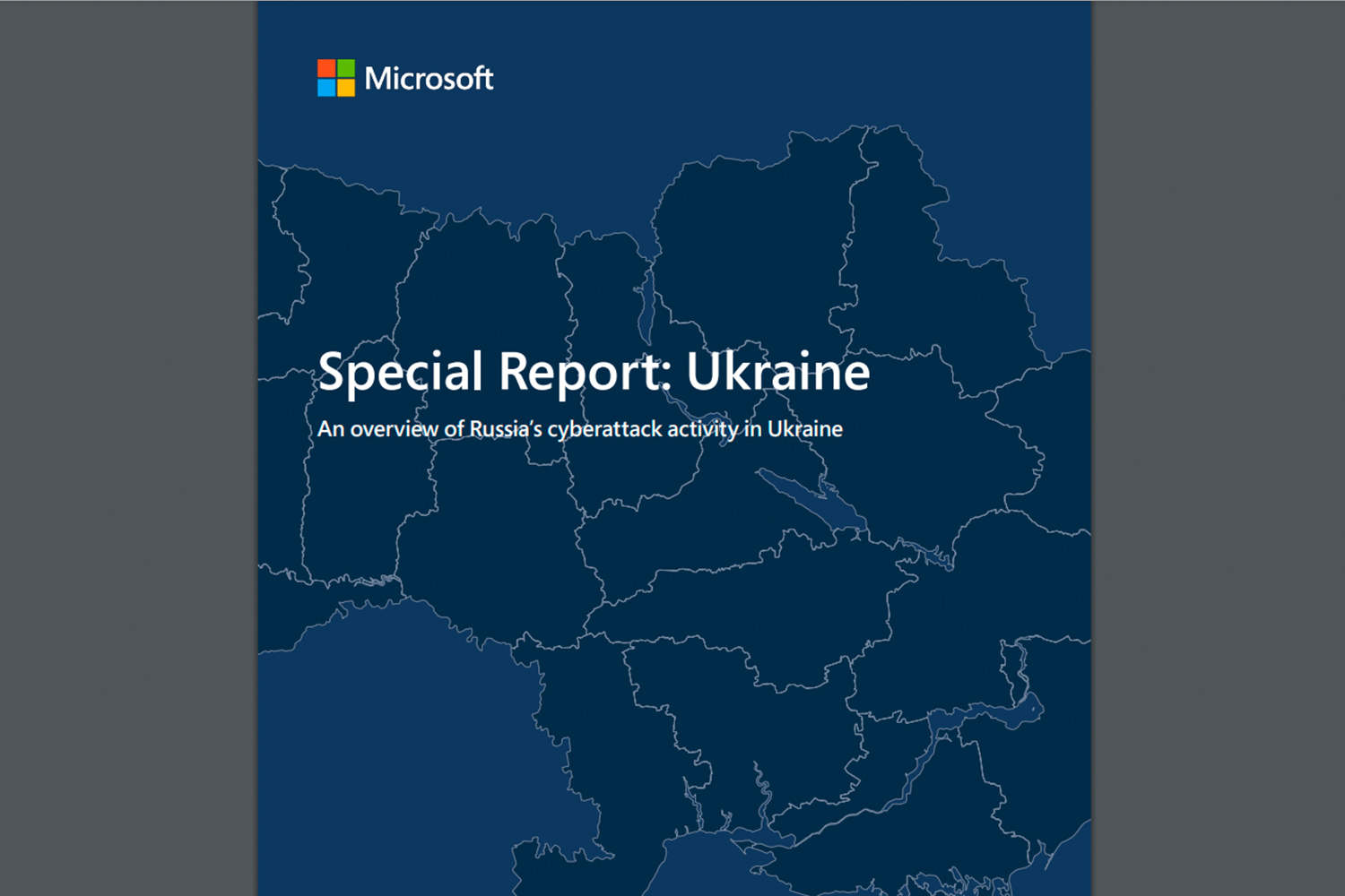 Informe Microsoft sobre ciberataques a Ucrania
