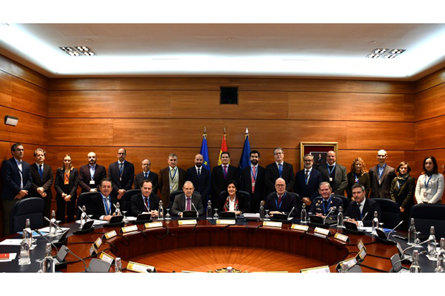 Imagen de la reunión del Consejo Nacional de Ciberseguridad del 2 de febrero.