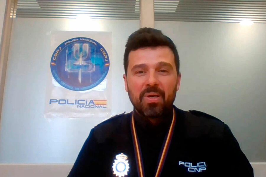 Juan María Cabo Pimentel, Policía Nacional.