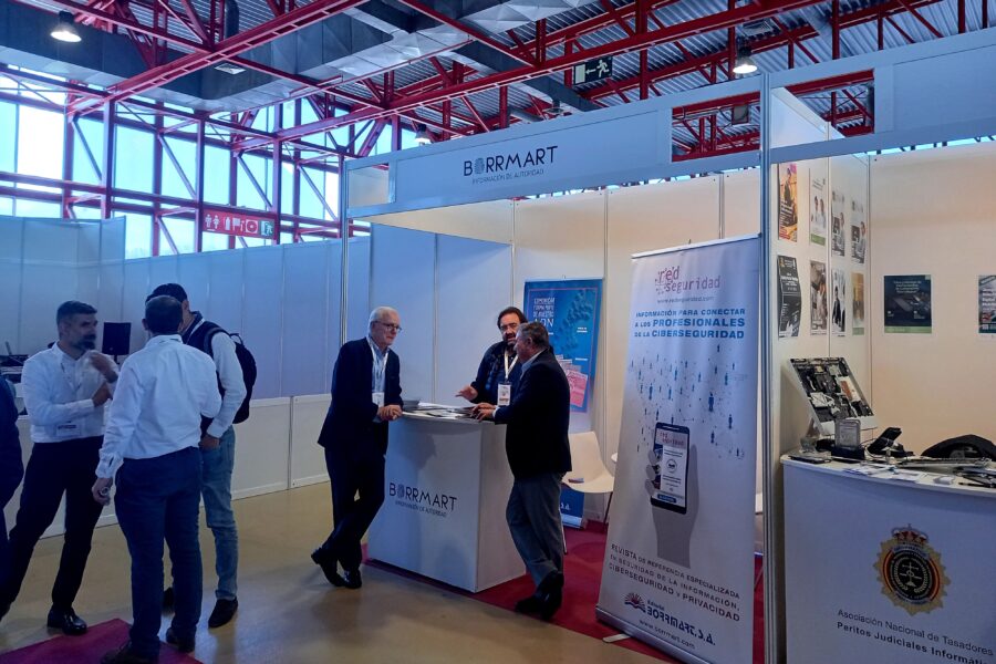 Stand de Borrmart en Tecnosec