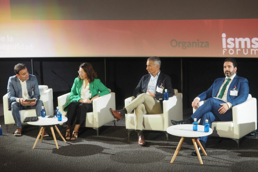 Mesa redonda en el XII Foro de Ciberseguridad del ISMS Forum.