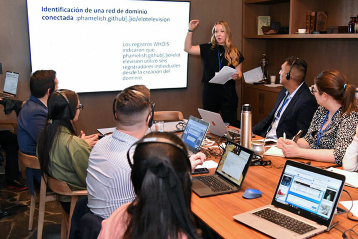 Conferencia sobre cibercrimen organizada por la ICHIP estadounidense en Montevideo.