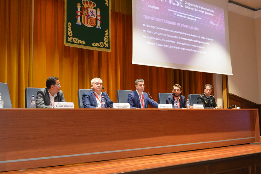 José Batanero (Intercambiadores), Domingo Gómez (Metro de Madrid), Enrique Bilbao (Deloitte), Álvaro León (Intercambiador Plaza de Castilla), José Ángel Martín (Policía Transporte de Madrid).