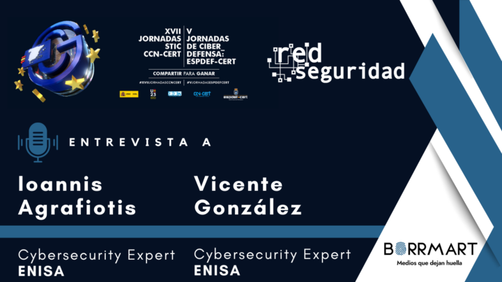 Entrevista a Ioannis Agrafiotis y Vicente González, cybersecurity experts de la Agencia de la Unión Europea para la Ciberseguridad (Enisa)