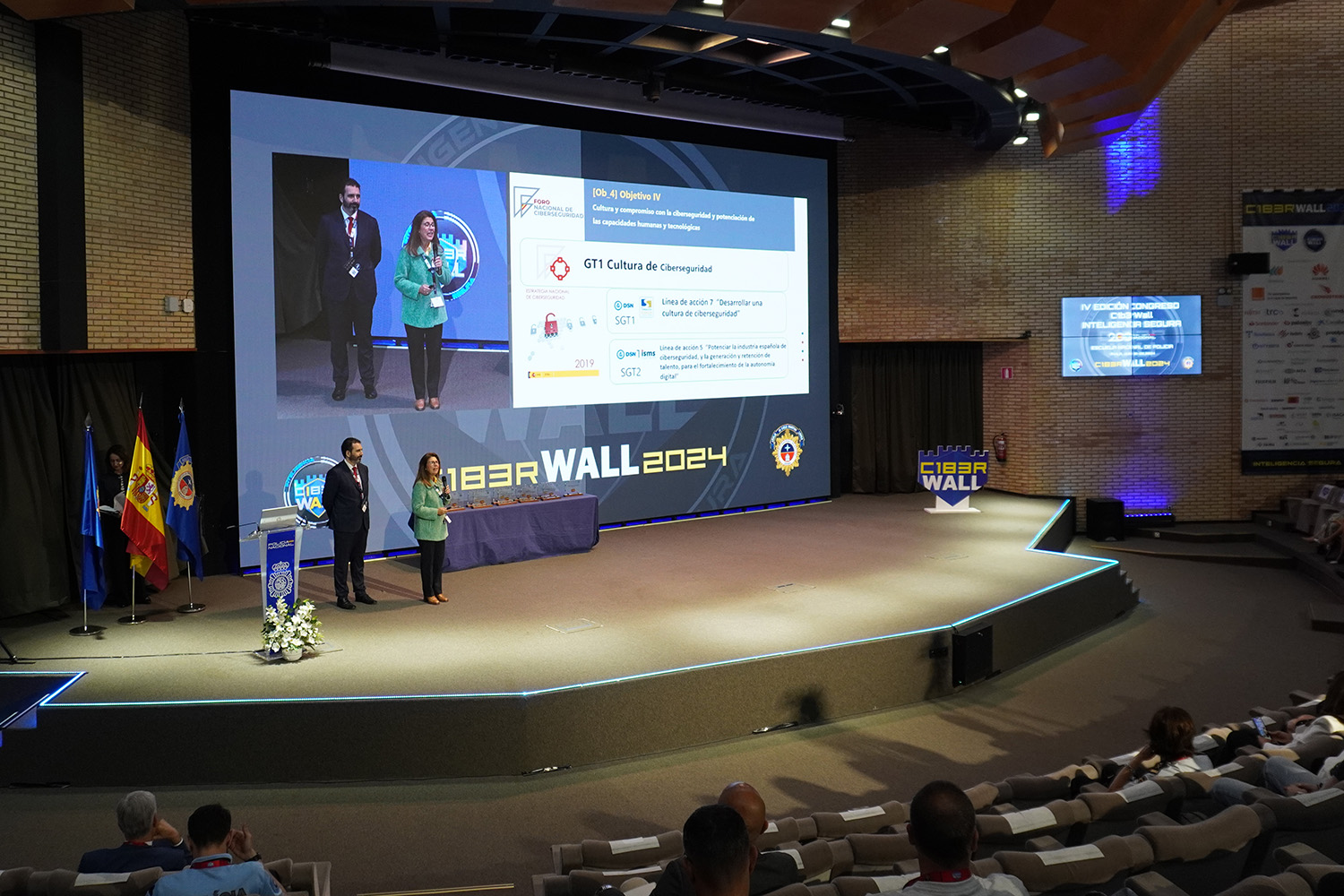 Intervención Ana Borredá_Foto Nacional Ciberseguridad_Ciberwall 2024