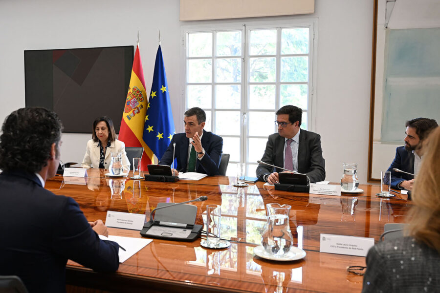 Reunión Pedro Sánchez ciberseguridad