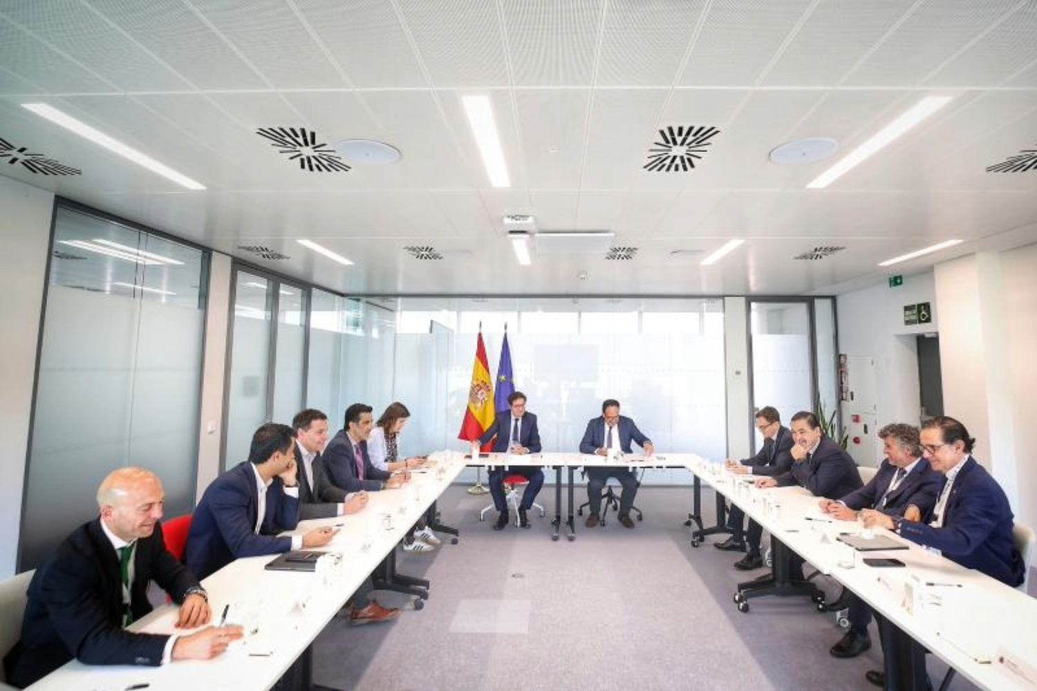 Reunión Gobierno España-empresas ciberseguridad