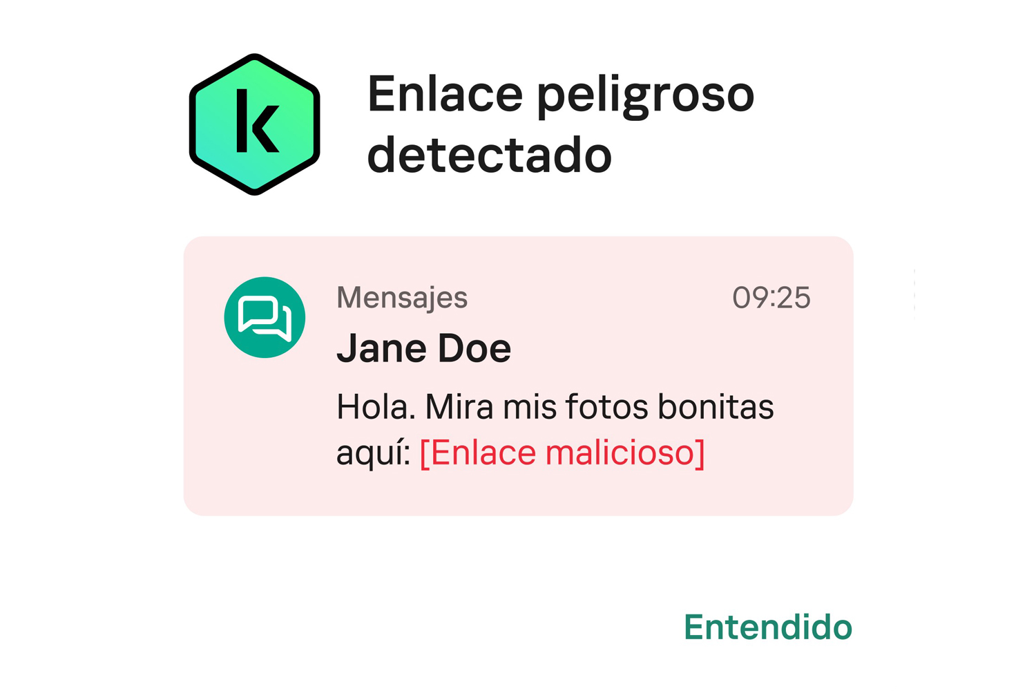 Función Notification Protection de Kaspersky