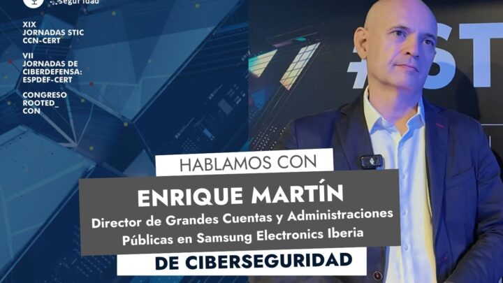 Enrique Martín, director de Grandes Cuentas y Administraciones Públicas de Samsung Electronics Iberia