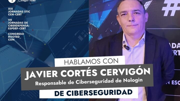 Javier Cortés Cervigón, responsable de Ciberseguridad de Nologin