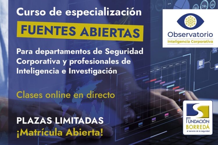 Curso de formación en OSINT Fundación Borredá