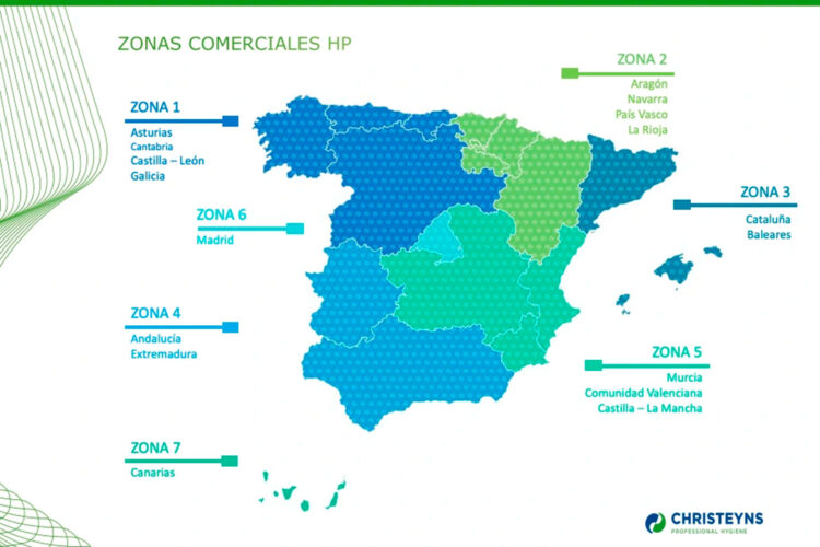Mapa Christeyns