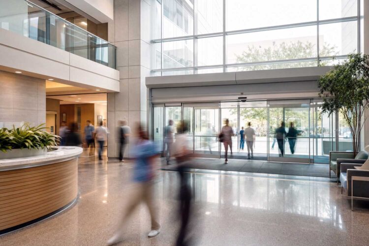 hall de un hospital